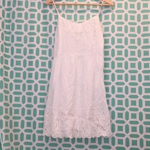 Abercrombie White Sundress